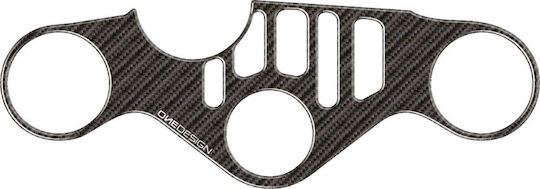 Onedesign Αυτοκόλλητο Τιμονόπλακας Ppsy17p Yamaha Yzf-r1 1000 Abs 15-21 Γκρι