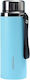 Bottle Thermos Stainless Steel / Plastic 800ml Blue