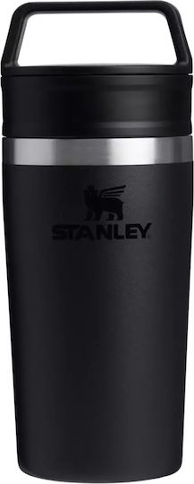 Stanley Cafe To-Go Μπουκάλι Θερμός Ανοξείδωτο BPA Free 350ml Black