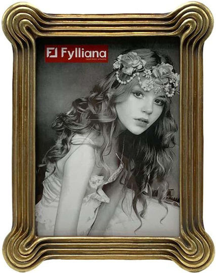 Photo Frame 279-225-292 10x15cm Gold Polyresin