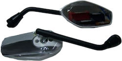 Roc Motorradrückspiegel 2Stück Weiß Roc Motorradrückspiegel 2Stück Weiß