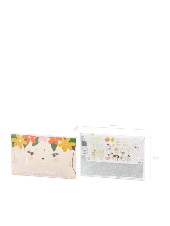 PartyDeco PartyDeco Fabric Advent Calendar Fillings Rabbit