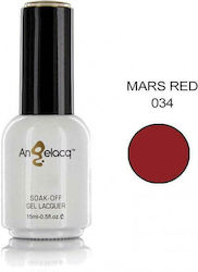 Angelacq Gel Nagellack 034 Mars Rot 15ml