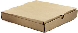 Disposable Pizza Paper Box Kraft 26x26cm Microwelle
