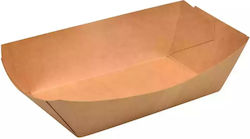 Disposable Burger Paper Box Kraft Paper Tray