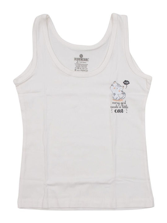 Baykar Kids' Undershirt Tank Top Ecru