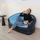 Inflatable Sofa Light Blue 135x84cm