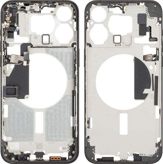 Middle Frame Apple Iphone 15 Pro Max Black Titanium Pulled Grade A