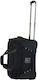 Forecast Sack Voyage Back 43lt Black with Wheels Fabric L50xW28xH31cm