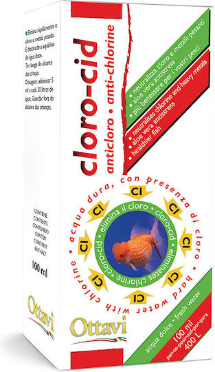 Ottavi Chlor Cid Antichloro 100ml/400lt