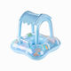 Swimtrainer Swim Trainer with Length 71cm and Blue Sunshade Kids Inflatable Sea