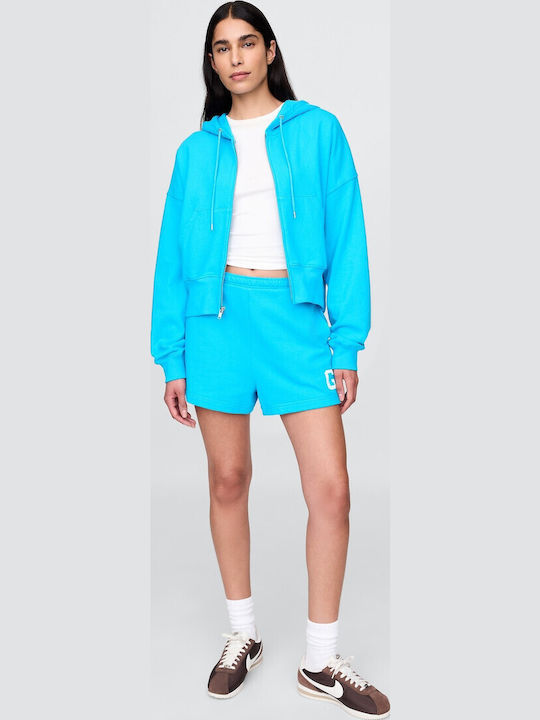 GAP Women's Terry Shorts Bright Blue