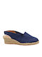 Anatomic Women's Fabric Platform Shoes Blue