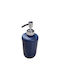 Θήκη Κρεμοσάπουνου Dispenser Πλαστική Blue 21721 21721