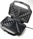 Petra Electric Sandwich Maker for 2 Sandwiches 800W Black