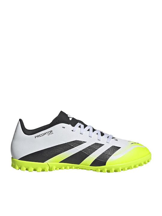 adidas Predator Club Ποδοσφαιρικά Παπούτσια με Σχάρα TF Λευκά