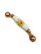 Porcelain Italian Furniture Handle Premiere 1473-14a1 Copper Size 9.6cm Porcelain
