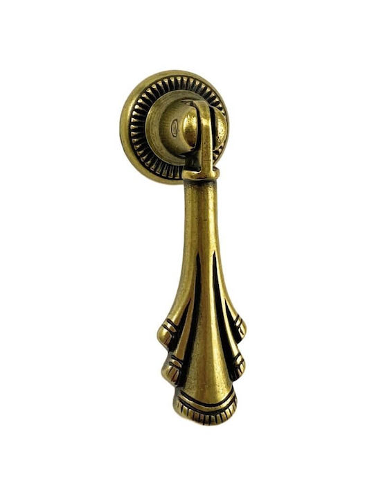 Bosetti Marella 21119 Möbelgriff Hängend Gold Patina 61mm