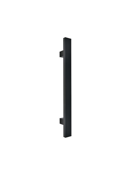 Front Door Handle Best 13a Aluminum Black Total Length 800mm