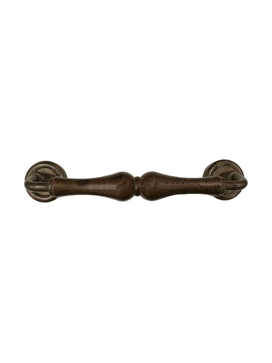 Türgriff Vordertür Linea Cali Aldar 218 Gebürsteter Messing Gesamtlänge 270mm