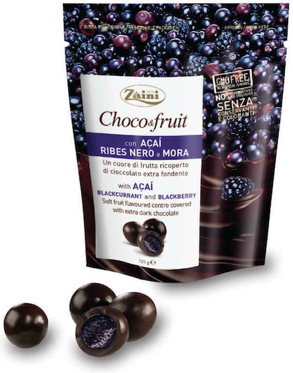 Choco&fruit Açai Blackcurrant Blackberry 125g