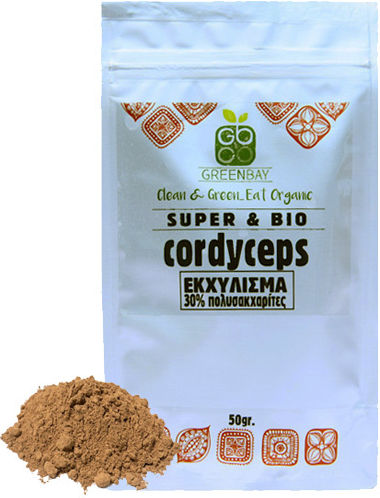 Extract de Ciupercă Cordyceps 8:1 Pulbere 30% Polizaharide 50g Green Bay