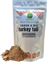 Extract de Ciupercă Turkey Tail 8:1 Pulbere 30% Polizaharide 50g Green Bay Extract de Ciupercă Turkey Tail 8:1 Pulbere 30% Polizaharide 50g Green Bay