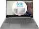 Lenovo IdeaPad 3 Chrome 15IJL6 15.6" FHD (Celeron Dual Core-N4500/4GB/64GB SSD/Chrome OS) Arctic Grey (US Keyboard)