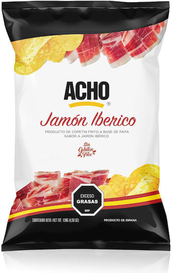 Patatas Jamon Iberico Kartoffelchips Geschmack Iberisches Schinken 130gr