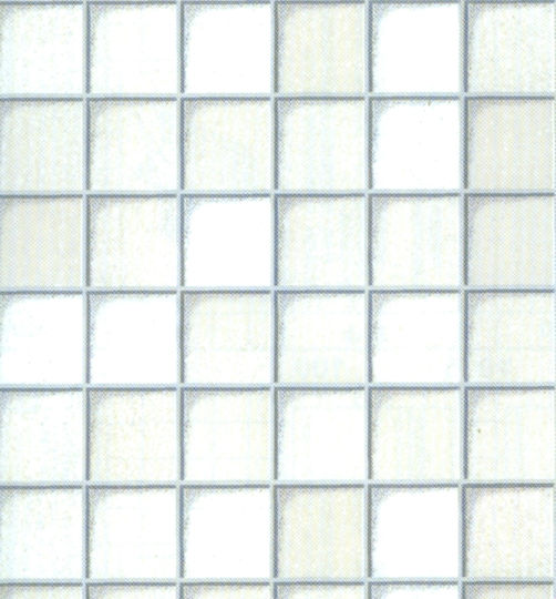 Self-Adhesive Leaf Tiles Toscana White Suitable Wall 45 Cm X 200 Cm