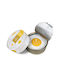 Aromatic Vanilla Egg Candle 10x10x5.5cm Handcrafted Vegetable Candle
