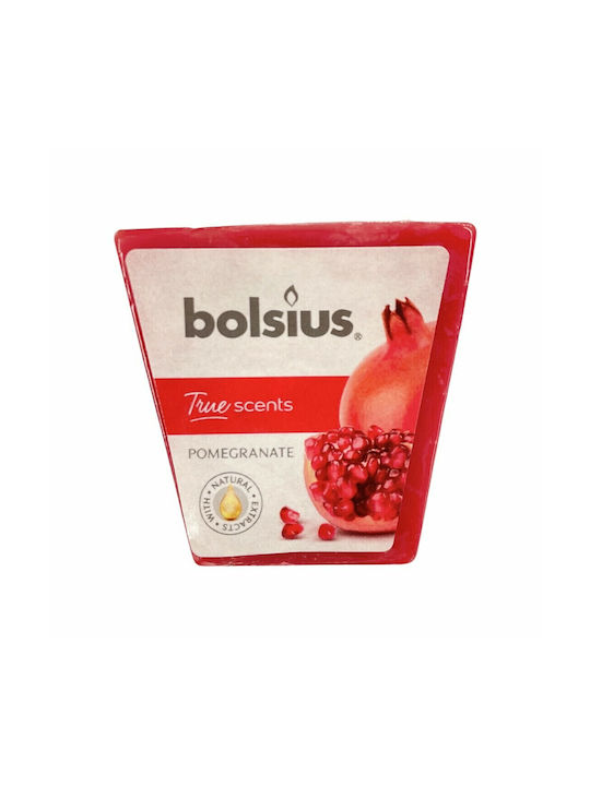 Lumânare Aromatică Votive Pătrată 47/47mm Bolsius Rodie