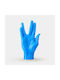 Kerze Candlehand Llap Blaue Paraffin 22 x 13 x 5 cm