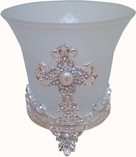 Tabletop Vigil Oil Lamp Large Cup 9.5 X 9 Cm