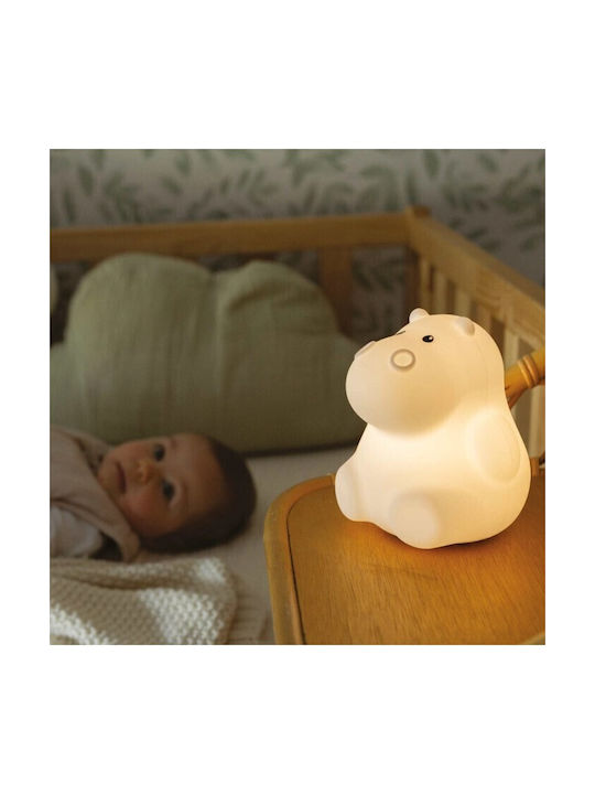 Trois Kilos Sept Lumini LED Lampă decorativă pentru copii Atingere Alb