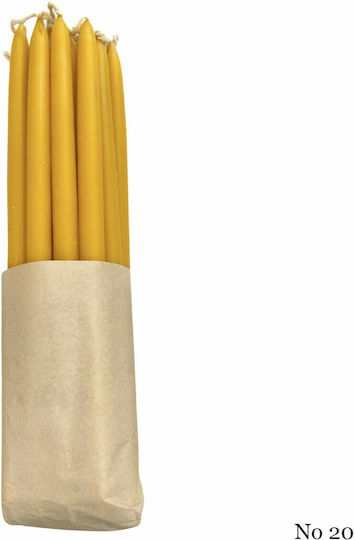 Church Beeswax Candles No 20 Weight 500g