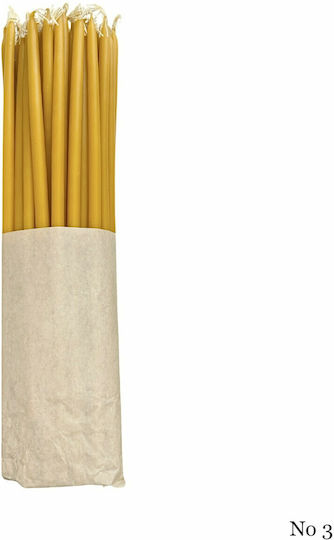 Church Beeswax Candles No 3 Weight 1kg