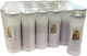 Box of 24 Long-Lasting Candles 50 Hours of Italian Paraffin Quality A 5 Days White 24 pcs