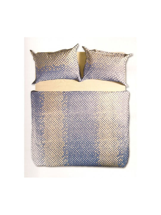 Topaz Azzuro Semi-Double Bed Sheets Set 170x270 Azzaro