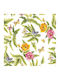 Τραπεζομαντηλο Πλαστικο Λουλουδια Πεταλουδες 140x140 Cb326031