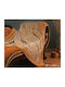 Mattex Bellini Armchair Throw Knitted 170x180cm Orange