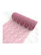 Roller Lace Runner 25cmx20m Dusty Apple