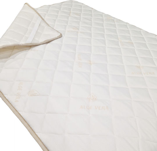 Sleepn'life Επίστρωμα Aloe Vera Ημίδιπλο 110χ190χ30