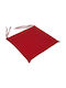 Fer-Forge Chair Cushion Be Comfy Burgundy 03 40 X 40 X 4