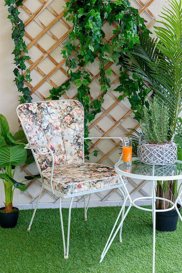 Μαξιλάρι Φερ Φορζέ Be Comfy Titian Floral 8003 Πλάτη 53 X 47 X 3