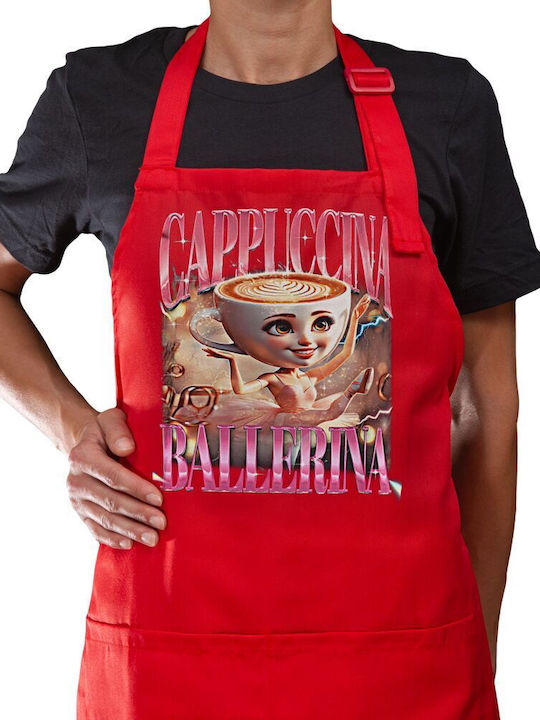 Koupakoupa Ballerina Capuchina Funk Apron Red 2...