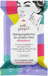 Selfie Project Tücher Gesichtsreiniger 25Stück Selfie Project Tücher Gesichtsreiniger 25Stück