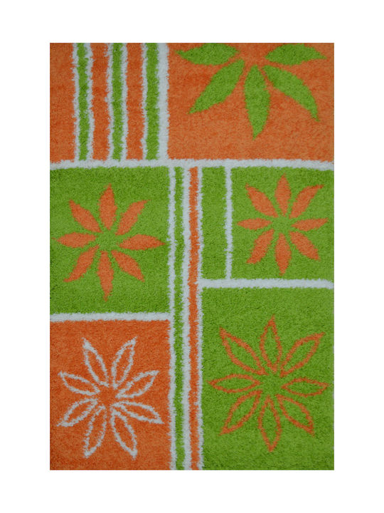 Jazzy Shaggy Living Room Rug 5603 4217 Green 133x200cm
