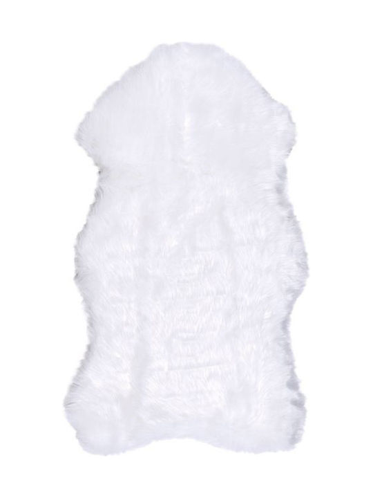 Χαλι Περσικα Sheep Skin Softy 5125 Polyester White 60x110cm