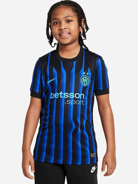Kids Football Jersey Inter Milan 2025/26 Stadium Home